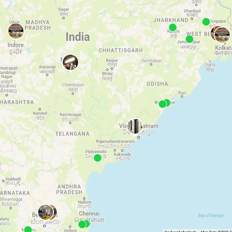 AYATRIO India Presence Map